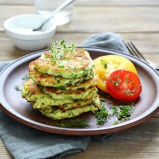 Blinis de courgette au Thermomix