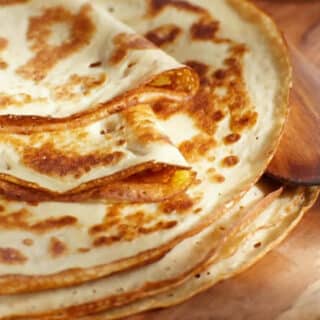 Crêpes à la fleur d'oranger au Thermomix