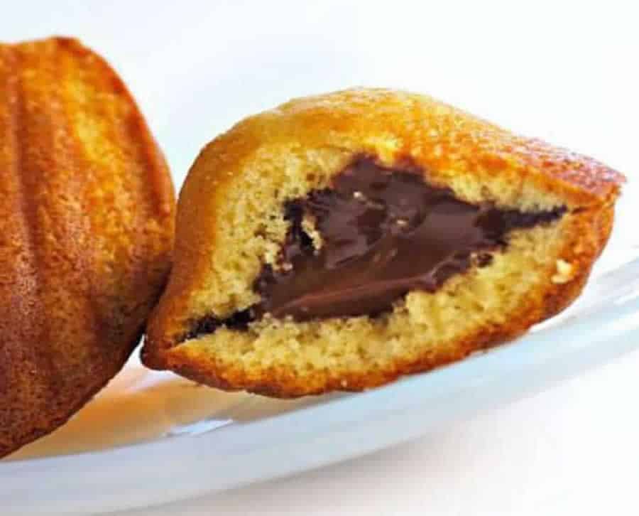 Madeleines au nutella au Thermomix