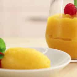 Sorbet aux fruits de la passion au Thermomix