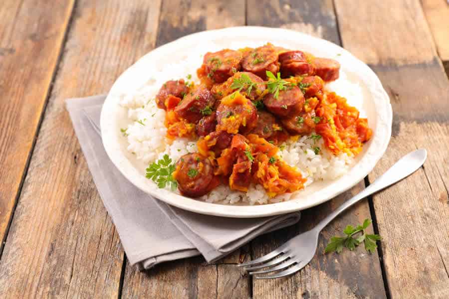 Rougail saucisse au Thermomix