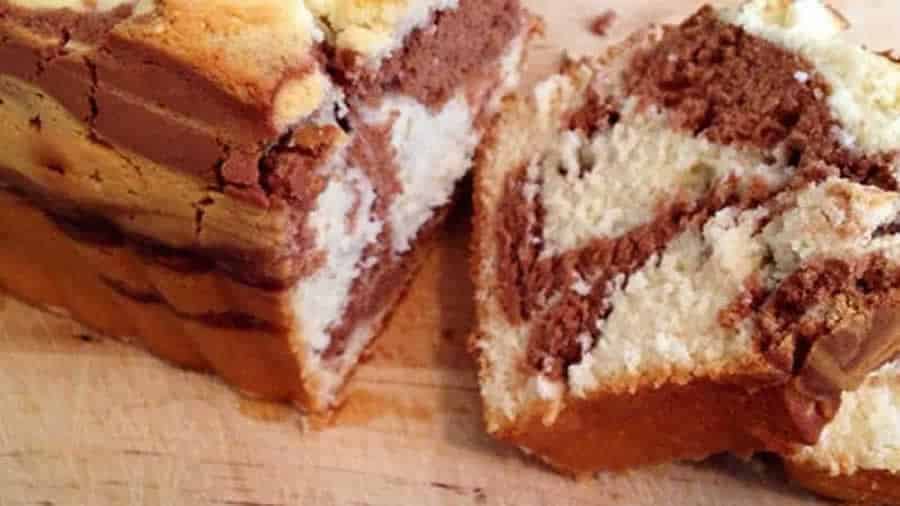 Cake marbre moelleux au chocolat au Thermomix