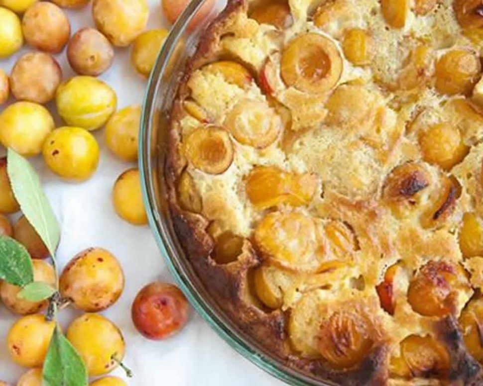 Clafoutis à la mirabelle au Thermomix