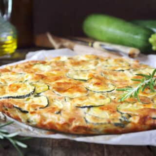 Tarte fine aux courgettes au Thermomix