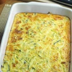 Clafoutis aux courgettes et à la feta au Thermomix