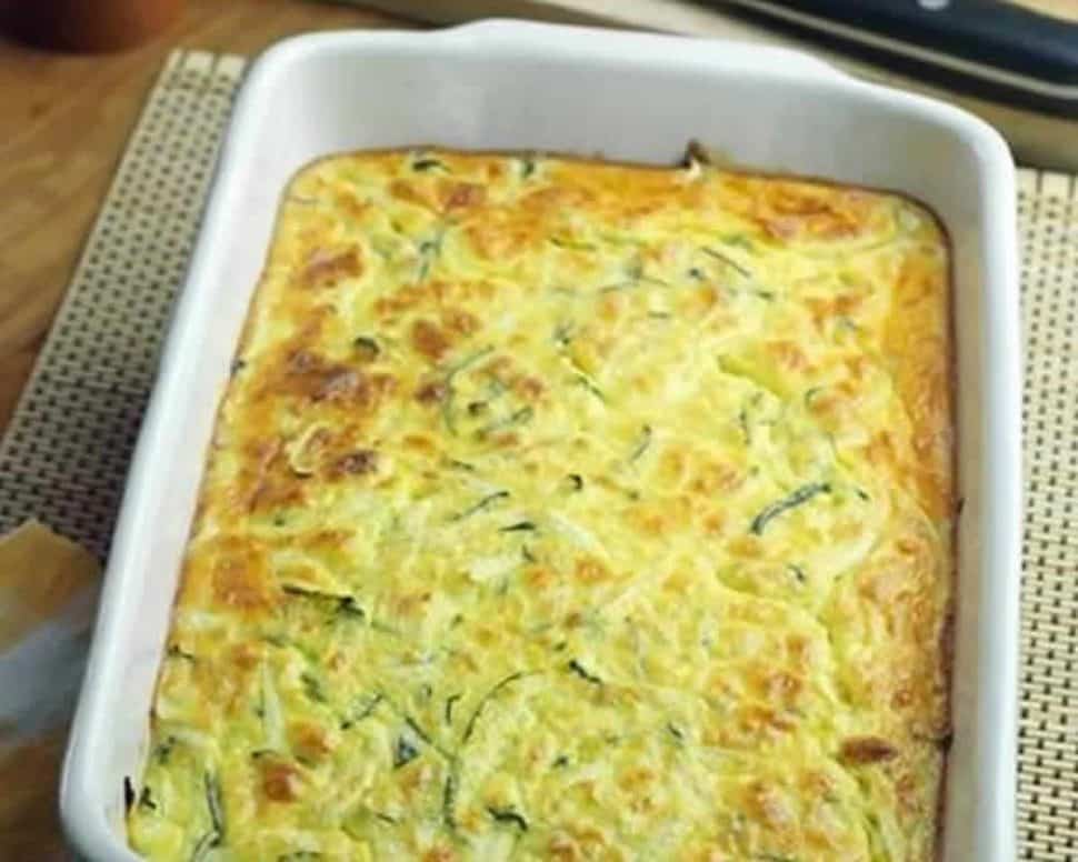 Clafoutis aux courgettes et à la feta au Thermomix