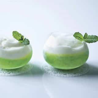 Crème dessert virgin mojito au Thermomix