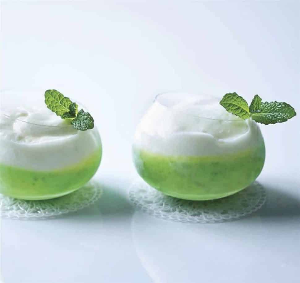 Crème dessert virgin mojito au Thermomix