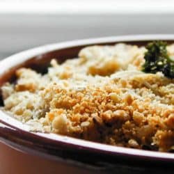 Crumble de courgettes au boursin au Thermomix