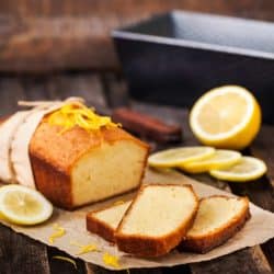 Gâteau léger au citron sans oeufs, moelleux et savoureux