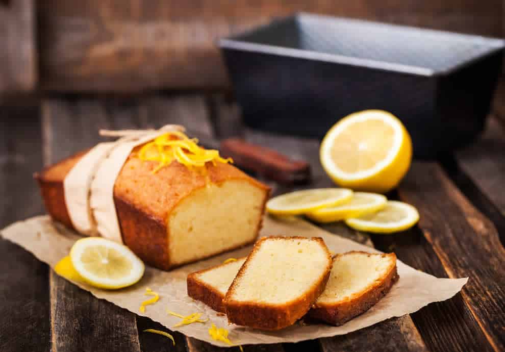 Gâteau léger au citron sans oeufs, moelleux et savoureux