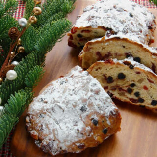 Gourmandises de Noël : Stollen brioche alsacienne de Noël au Thermomix