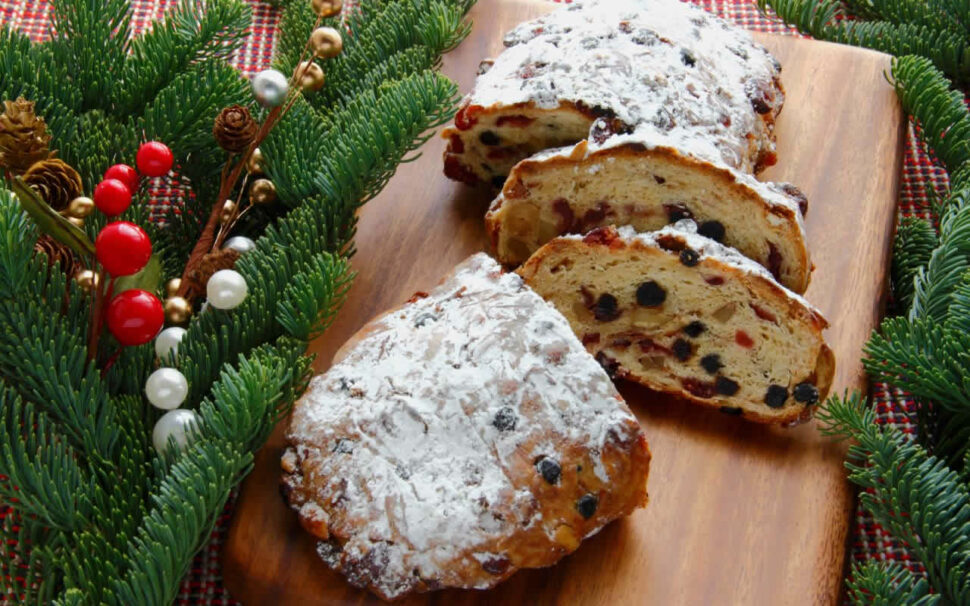 Gourmandises de Noël : Stollen brioche alsacienne de Noël au Thermomix