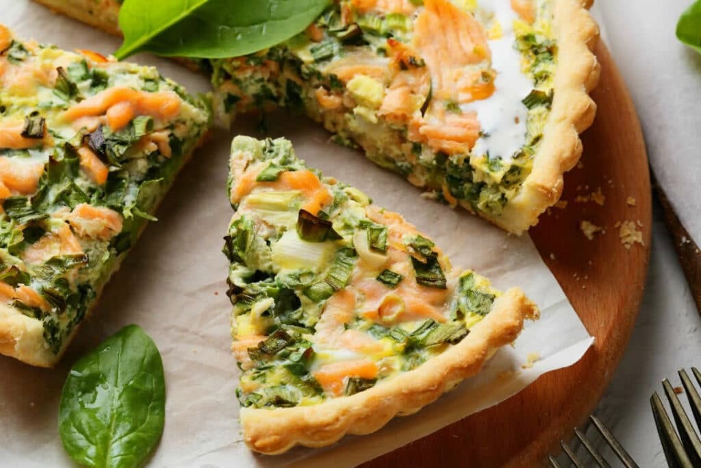 Quiche au saumon et aux épinards au Thermomix: Une harmonie de saveurs à votre table