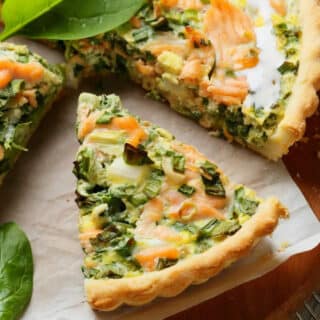 Quiche au saumon et aux épinards au Thermomix: Une harmonie de saveurs à votre table