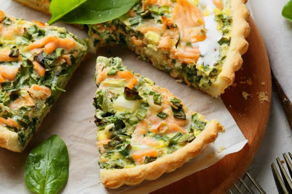 Quiche au saumon et aux épinards au Thermomix: Une harmonie de saveurs à votre table