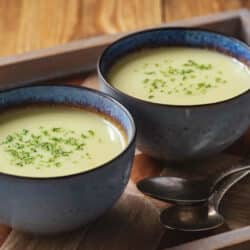 Velouté de pommes de terre et poireaux au Thermomix: Un repas léger et sain