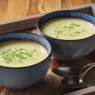 Velouté de pommes de terre et poireaux au Thermomix: Un repas léger et sain